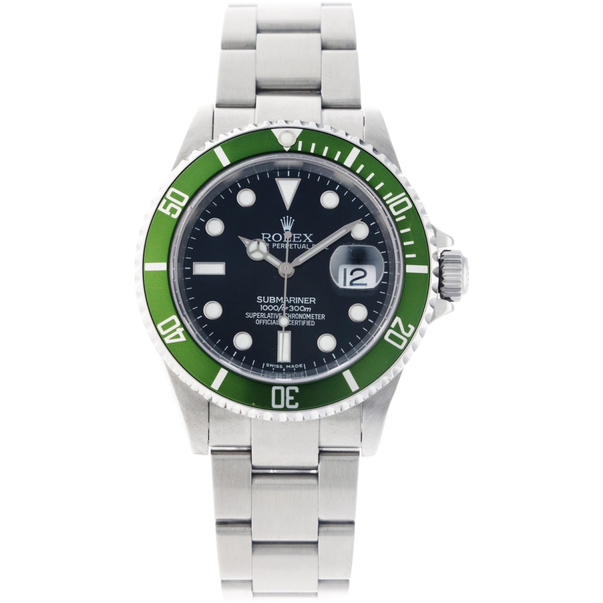 Rolex Submariner Kermit 16610T - Heren polshorloge - 2005.