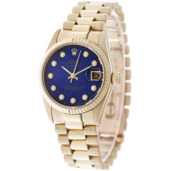 Rolex Datejust 68278 Lapis Lazuli Midsize  - Dames polshorloge - ca. 1990.