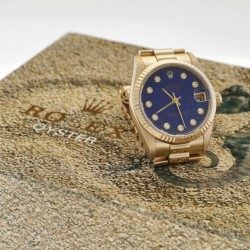 Rolex Datejust 68278 Lapis Lazuli Midsize  - Dames polshorloge - ca. 1990.