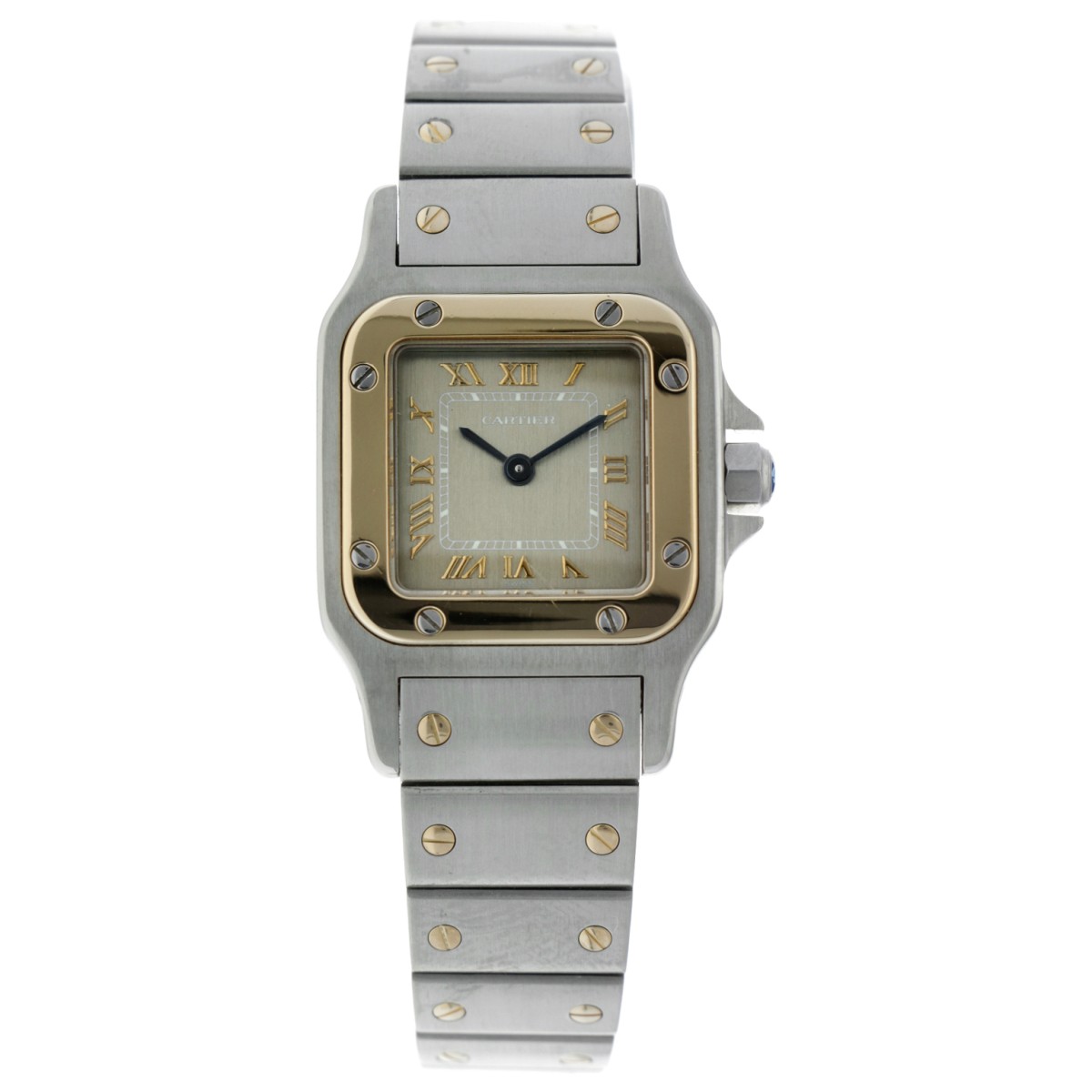 Cartier Santos Galbée 1567 - Dames polshorloge - ca. 2000.