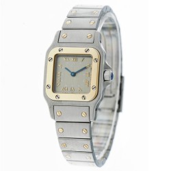 Cartier Santos Galbée 1567 - Dames polshorloge - ca. 2000.