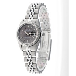 Rolex Date 69240 - Dark Grey - Dames polshorloge - 1994.