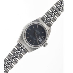 Rolex Date 69240 - Dark Grey - Dames polshorloge - 1994.