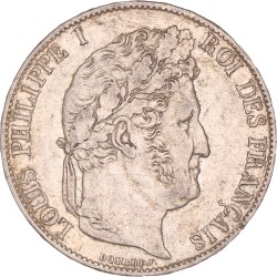 France. Louis Philippe I. 5 Francs. 1847 A.