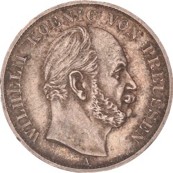 German states. Prussia. Wilhelm I. Thaler. 1871 A.