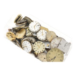 Lot horloge uurwerken met wijzerplaat - o.a. Longines, Lincoln en Zenith