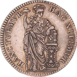 Halve Generaliteitsgulden van X stuiver. Holland. 1749. Zeer Fraai / Prachtig.