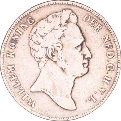 1 Gulden. Willem I. 1840. Fraai.