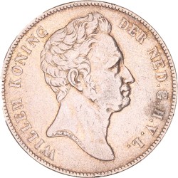 1 Gulden. Willem I. 1840. Fraai / Zeer Fraai.