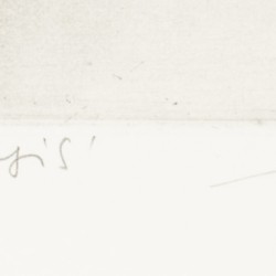 Virgil, 'Ex legis', ets, gesigneerd, 1980.