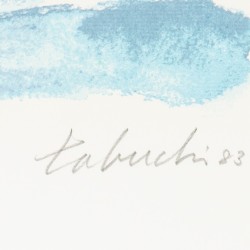 Tabuchi, Zonder titel, gesigneerd, 1983.