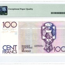 Belgium. 100 Francs. Banknote. Type 1982-1994. - UNC.