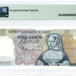 Belgium. 500 Francs. Banknote. Type 1961-1975. - UNC.