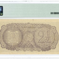 Indonesia. 2½ Rupiah. Banknote. Type 1947. - UNC.