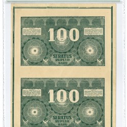 Indonesia. 100 New Rupiah. Banknote. Type 1949. - UNC.