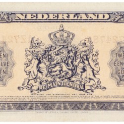 Nederland. 2½ Gulden. Bankbiljet. Type 1945. Type Wilhelmina. - Zeer Fraai / Prachtig.