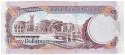 Barbados 20 Dollars 2007 UNC