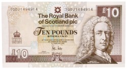 Scotland. Lot (4) 1/2x5/10 Pounds. Banknote. Type 1988-2012. - UNC.