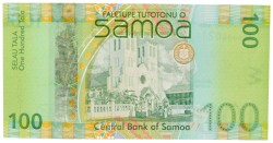 Samoa. 100 Tala. Banknote. Type ND. - UNC.