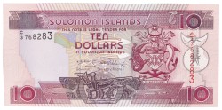 Solomon Islands. Lot (8) 2x10/3x20/3x50 Dollars. Banknote. Type 1986-2006. - UNC.