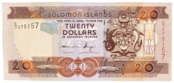 Solomon Islands. Lot (8) 2x10/3x20/3x50 Dollars. Banknote. Type 1986-2006. - UNC.