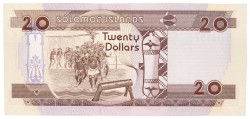 Solomon Islands. Lot (8) 2x10/3x20/3x50 Dollars. Banknote. Type 1986-2006. - UNC.