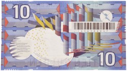 Nederland. 10 Gulden. Bankbiljet. Type 1997. Type IJsvogel. - Nagenoeg UNC.