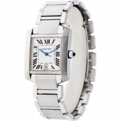 Cartier Tank Francaise 2302 - Herenhorloge - ca. 2000