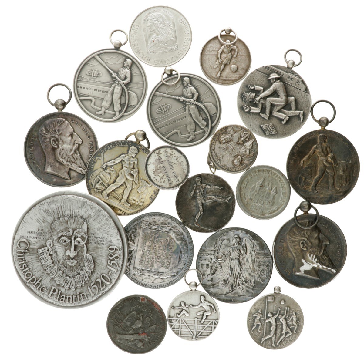 Europe. Lot (19) Price medals.