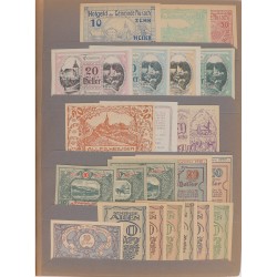 Germany. Album 650 Banknotes. Notgeld. Type 1920. - Very fine – UNC.