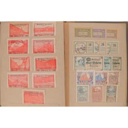 Germany. Album 300 banknotes. Notgeld. Type 1920. - Very fine – UNC.