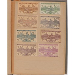 Germany. Album 300 banknotes. Notgeld. Type 1920. - Very fine – UNC.