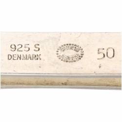 Zilveren Georg Jensen no.50 Viking schip dasspeld - 925/1000.