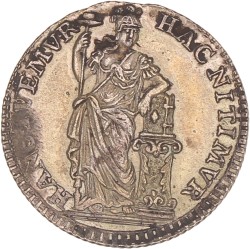 Muntmeesterpenning. Holland. 1759. Zeer Fraai / Prachtig.