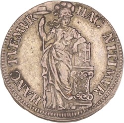 Kwart Provinciale gulden van 5 stuiver. Holland. 1692. Zeer Fraai +.