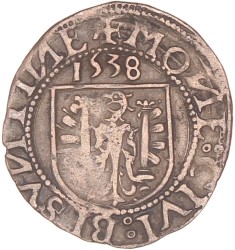 France - Feudal. Free imperial city of Besançon. Charles V. Carolus. 1538.