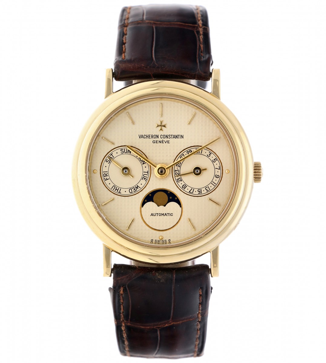 Vacheron Constantin Moonphase Calendar 46009 - Herenhorloge - ca. 1990