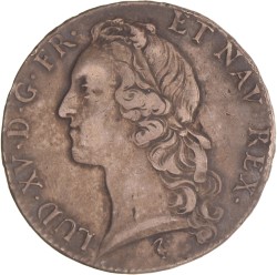 France. Louis XV. Ecu. 1748 W.