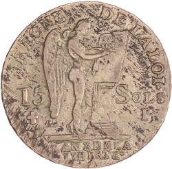 France. Kingdom. Louis XVI. 15 Sols. 1791 I.