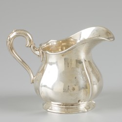 2-delig roomstel zilver.
