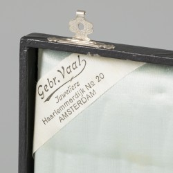 12-delige set koffielepels zilver.
