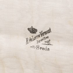 12-delige set taartvorkjes zilver.