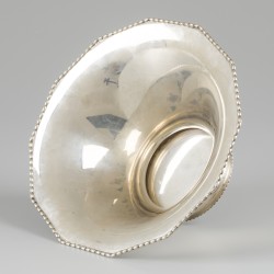 Fruitschaal zilver.