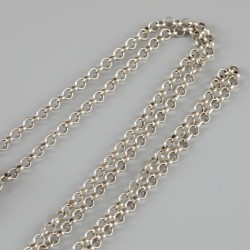 2-delige set breipendoppen zilver.