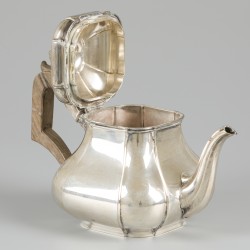 Theepot zilver.