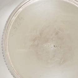 Theepot zilver.