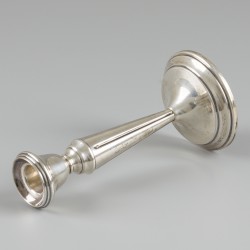 Kandelaar zilver.