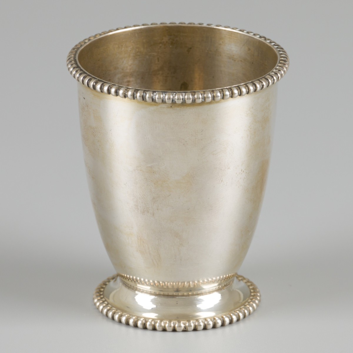 Lepelvaasje zilver.