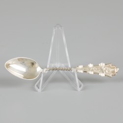 12-delige set koffie- / theelepels zilver.