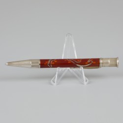 David Oscarson ''Formula 1 Circuit de Monaco'' Limited Edition 05/70 pen zilver.